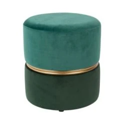 Drawer Poufs Pouf En Velours Vieux Rose Et Bordeaux -Chaise Soldes 2024 pouf en velours bleu canard et vert foret 6