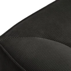 Micadoni Home Poufs Pouf En Velours Côtelé Gris Foncé -Chaise Soldes 2024 pouf en velours cotele gris fonce 2