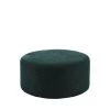 Pomax Poufs Pouf En Velours D80cm Vert