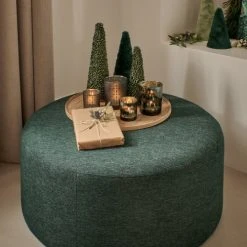 Pomax Poufs Pouf En Velours D80cm Vert 2 Pomax Poufs Pouf En Velours D80cm Vert -Chaise Soldes 2024 pouf en velours d80cm vert 2