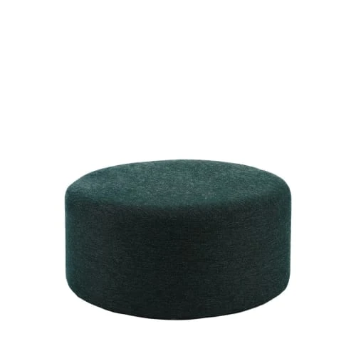 Pouf en velours D80cm vert Pomax Poufs Pouf En Velours D80cm Vert -Chaise Soldes 2024 pouf en velours d80cm vert