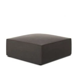 Micadoni Home Poufs Pouf En Velours Gris Foncé -Chaise Soldes 2024 pouf en velours gris fonce 3