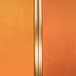 Drawer Poufs Pouf En Velours Jaune Et Orange -Chaise Soldes 2024 pouf en velours jaune et orange 3