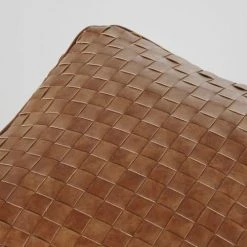 Maisons Du Monde Poufs Pouf Imitation Cuir Marron -Chaise Soldes 2024 pouf imitation cuir marron 1000 9 0 222794 3