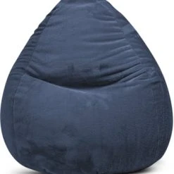 Sitting Point Poufs Pouf Poire XXL D'intérieur Fourrure Douce Bleu 80x130cm -Chaise Soldes 2024 pouf poire xxl d interieur fourrure douce bleu 80x130cm 2