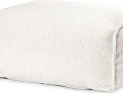 Sitting Point Poufs Pouf Repose Pied Carré Fourrure Douce Beige 55x65x35cm -Chaise Soldes 2024 pouf repose pied carre fourrure douce beige 55x65x35cm 3