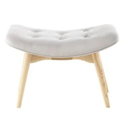 Maisons Du Monde Repose-pieds à Bouclettes Blanches Et Bouleau Massif 4 Maisons Du Monde Repose-pieds à Bouclettes Blanches Et Bouleau Massif -Chaise Soldes 2024 pouf repose pieds style scandinave gris iceberg 1000 1 38 138823 5 1