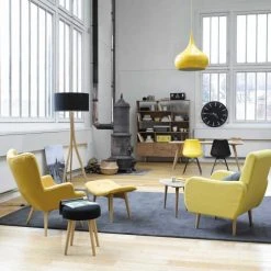 Maisons Du Monde Assises Pouf Repose-pieds Style Scandinave Jaune -Chaise Soldes 2024 pouf repose pieds style scandinave jaune 1000 16 36 138821 6