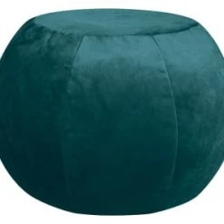 Sitting Point Poufs Pouf Rond D'intérieur En Velours Bordeaux -Chaise Soldes 2024 pouf rond d interieur en velours bleu petrole