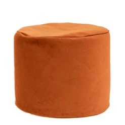 Jumbo Bag Poufs Pouf Rond D'intérieur En Velours Sauge -Chaise Soldes 2024 pouf rond d interieur en velours terracotta