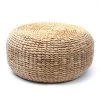 Bazar Bizar Poufs Pouf Rond En Jacinthe D'eau D60