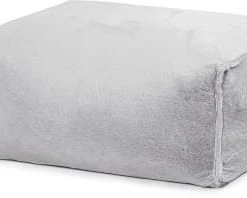 Sitting Point Poufs Repose-pied D'intérieur Aspect Fourrure Gris Clair 55x65x35cm -Chaise Soldes 2024 repose pied d interieur aspect fourrure gris clair 55x65x35cm 3