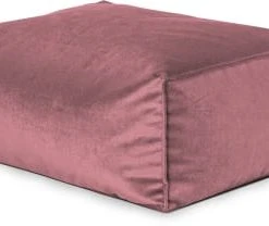 Sitting Point Poufs Repose-pied D'intérieur Aspect Velours Pétrole 55x65x35cm -Chaise Soldes 2024 repose pied d interieur aspect velours vieux rose 55x65x35cm