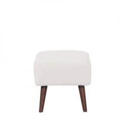 Drawer Repose-pieds En Tissu Bouclette Pieds Bois Foncé Ecru -Chaise Soldes 2024 repose pieds en tissu bouclette pieds bois fonce ecru 2