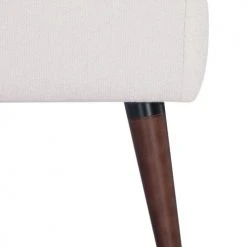 Drawer Repose-pieds En Tissu Bouclette Pieds Bois Foncé Ecru -Chaise Soldes 2024 repose pieds en tissu bouclette pieds bois fonce ecru 4