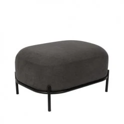 Drawer Repose-pieds En Tissu Gris -Chaise Soldes 2024 repose pieds en tissu gris 2