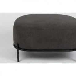 Drawer Repose-pieds En Tissu Gris -Chaise Soldes 2024 repose pieds en tissu gris 4