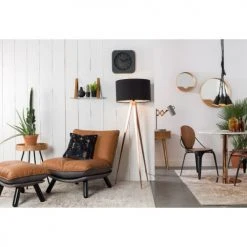 Zuiver Repose-pieds Repose Pieds Simili Cognac -Chaise Soldes 2024 repose pieds simili cognac 2