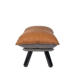 Zuiver Repose-pieds Repose Pieds Simili Cognac -Chaise Soldes 2024 repose pieds simili cognac 4