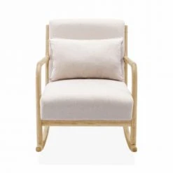 Alice's Garden Fauteuils Rocking Chair Design Tissu Beige Et Bois - Lorens Rocking 3 Alice's Garden Fauteuils Rocking Chair Design Tissu Beige Et Bois - Lorens Rocking -Chaise Soldes 2024 rocking chair design tissu beige et bois lorens rocking 3
